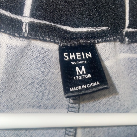 Grid Pattern Pants - Picture 2 of 2